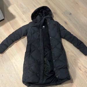Black Womens Nortn Face winter Jacket
